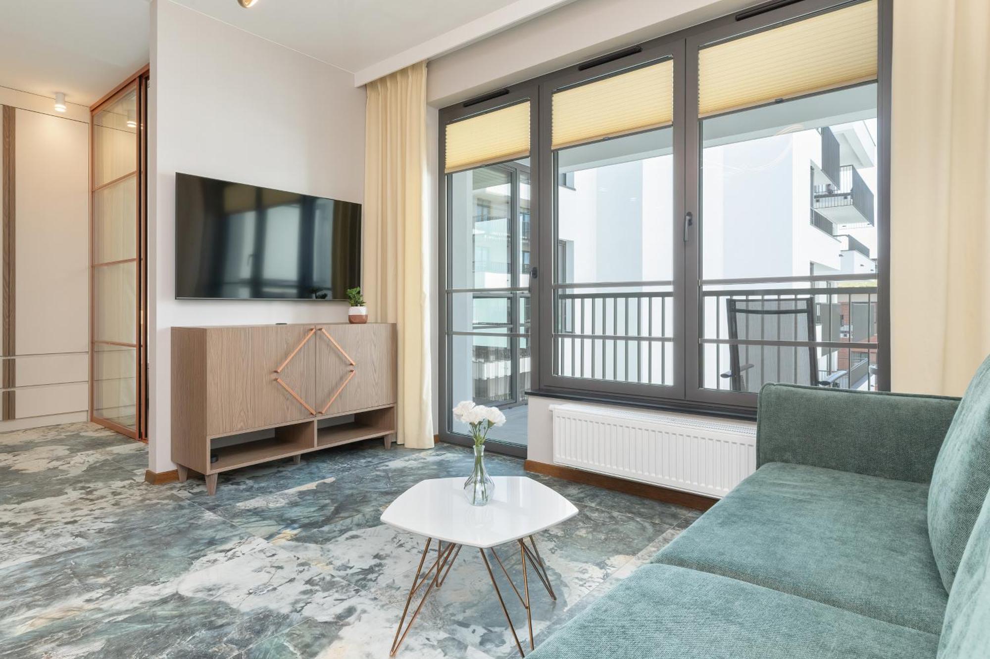 Stylowe Apartmenty Z Parkingiem Popieluszki W Gdansku By Noclegi Renters 外观 照片